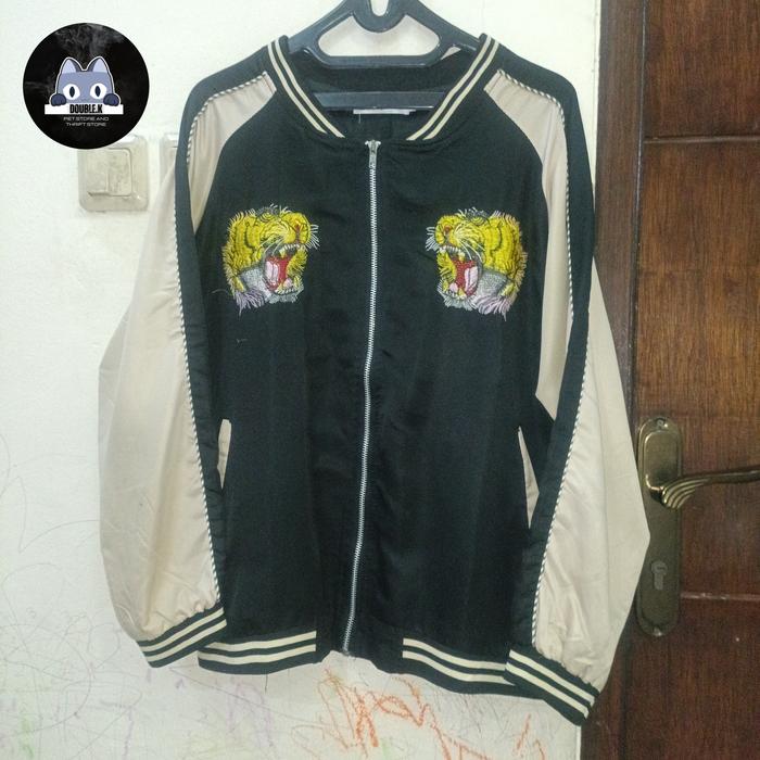 jaket sukajan tiger bordir