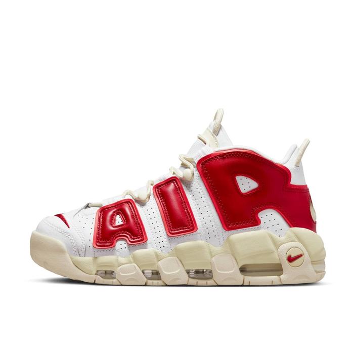 Sepatu Nike Air More Uptempo Red White Women Original Limited