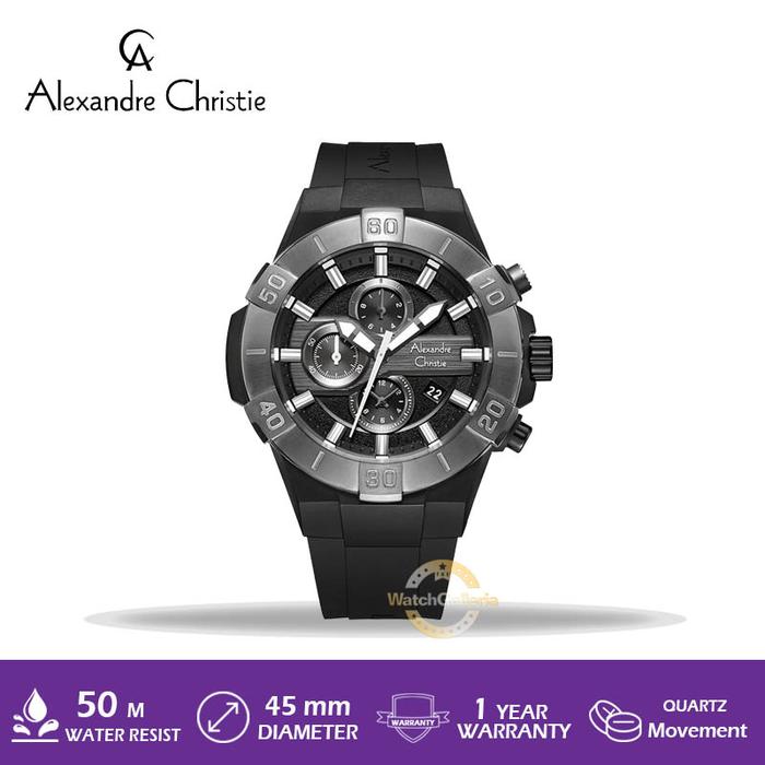 Jam Tangan Pria Alexandre Christie AC 6649 MC REPBA Original