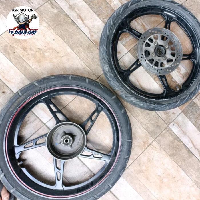 velg velk roda depan belakang original yamaha jupiter mx z robot z1 force fi bekas