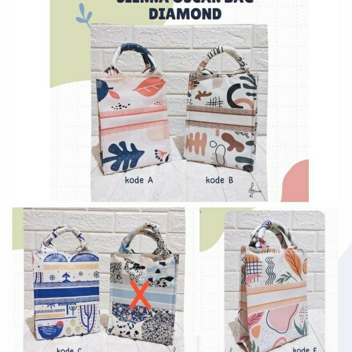Sierra Oscar Bag Tas Jinjing Tote Bag Tebal Tas Ukuran S