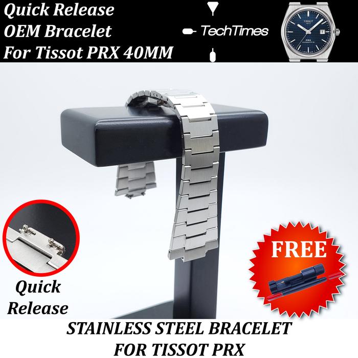 Stainless Steel Bracelet Strap Tissot PRX Rantai Jam for Tissot PRX