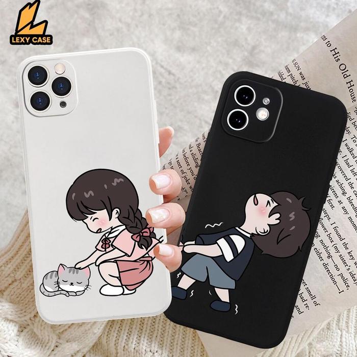 READY Case Couple Cat Lovers SM149 SAMSUNG A02 A02S A03 A03S A10 A10S