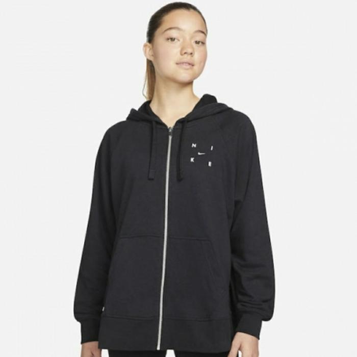 jaket hoodie wanita nike full zip Graphic hoodie DM6964 010 original