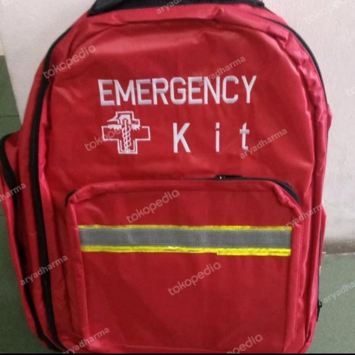 tas ransel P3k / tas emergency + isi paket C murah dan lengkap