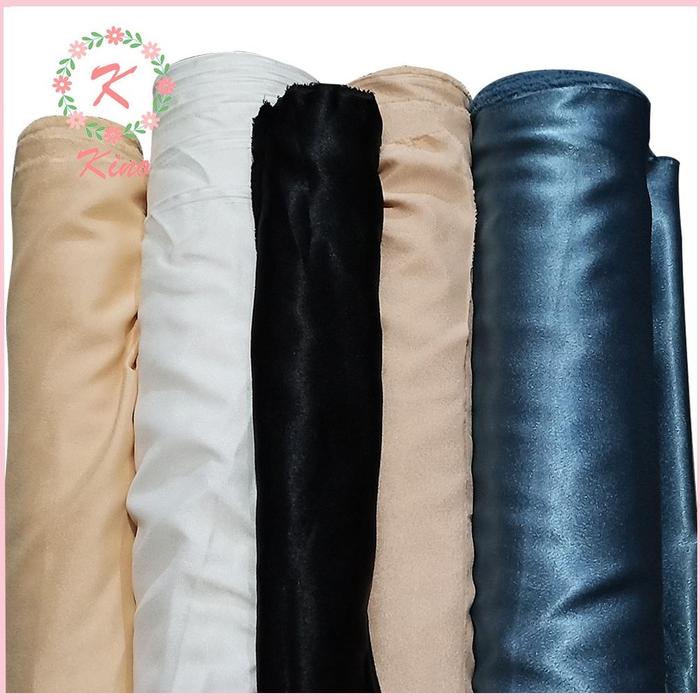 Kain maxmara satin silk satin jeruk hijab segiempat bahan kain