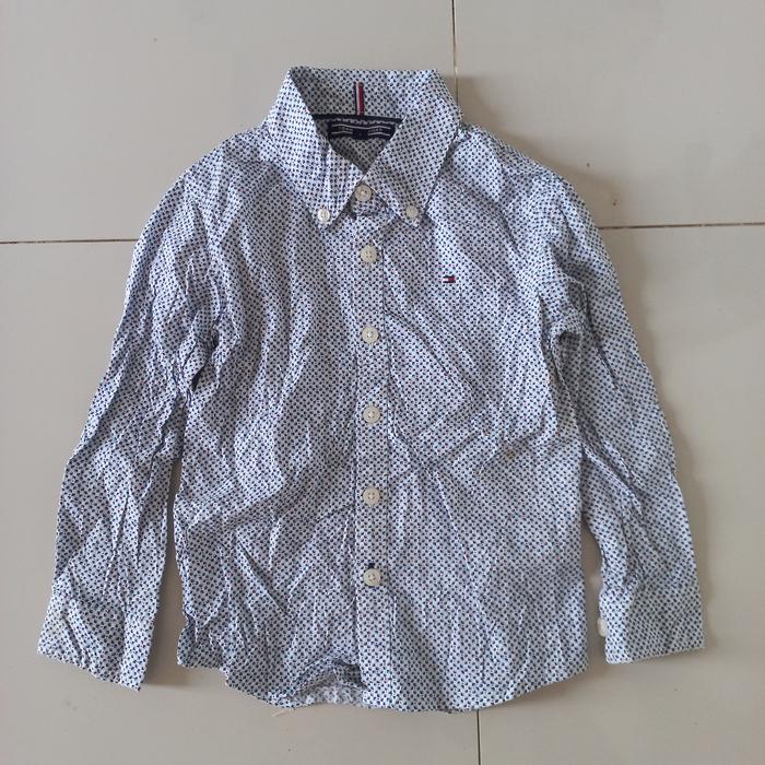 Kemeja Panjang Tommy Hilfiger AOP Anak