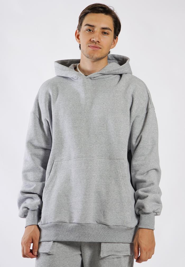 OCWA OVERSIZED JORDAN HOODIE MISTY GREY