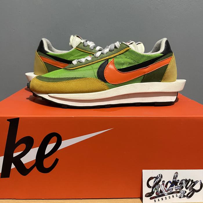 Sacai x Nike LDV Waffle Green Gusto ORIGINAL