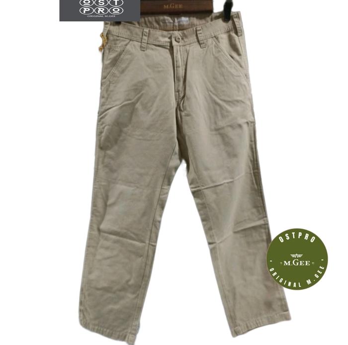 Celana MGEE Original - Celana Panjang Chinos MGEE Forza 046 Khaky