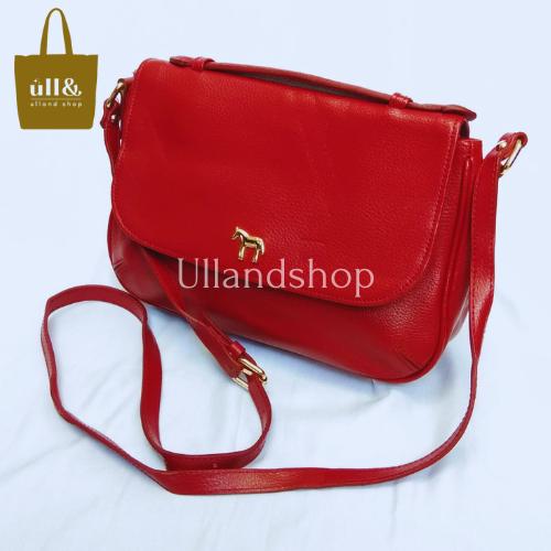 LAPALETTE LEATHER SLING BAG Original (Kulit Asli)