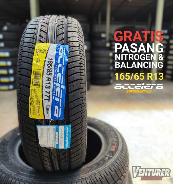 MURAH Ban Mobil accelera Ring 13 ukuran 165/65 GAMMA Toko Ban Surabaya