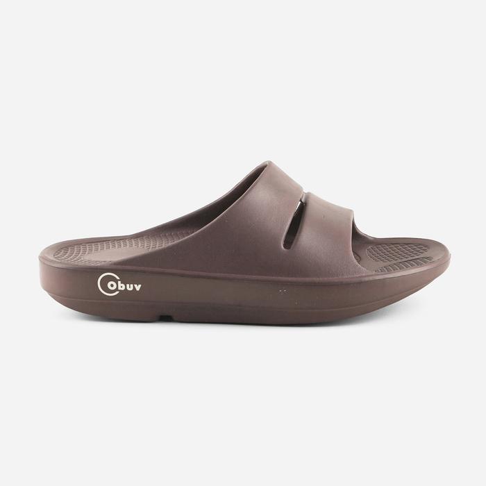Obuv - Sandal Slide K 089 Coffee
