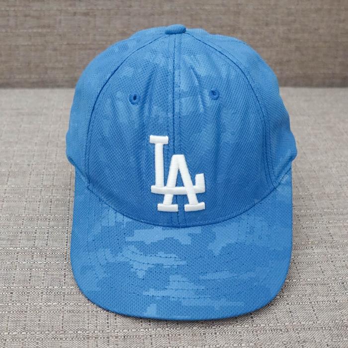 Topi MLB LA Biru