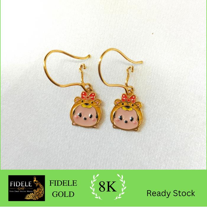 Anting Mickey Minnie Disney Anting Emas Anak Anting Emas 375