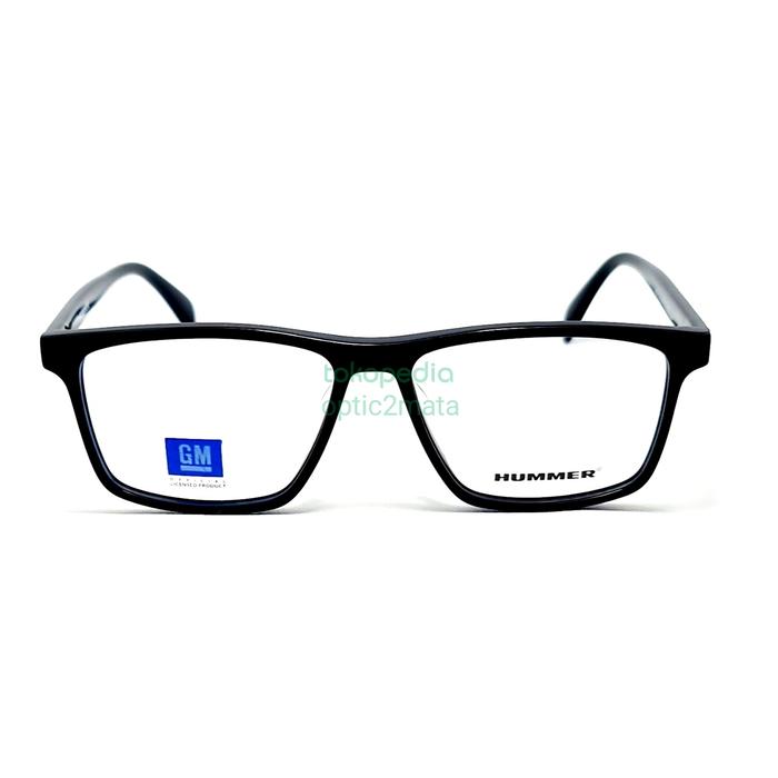 FRAME KACAMATA HUMMER H679 H.679 C1 SHINY BLACK 54-15-145 ORIGINAL