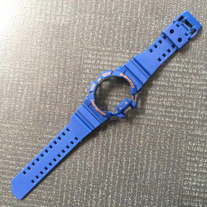 GA 400 STRAP BEZEL BNB GSHOCK G SHOCK GA400 GBA 400 SOLID BIRU
