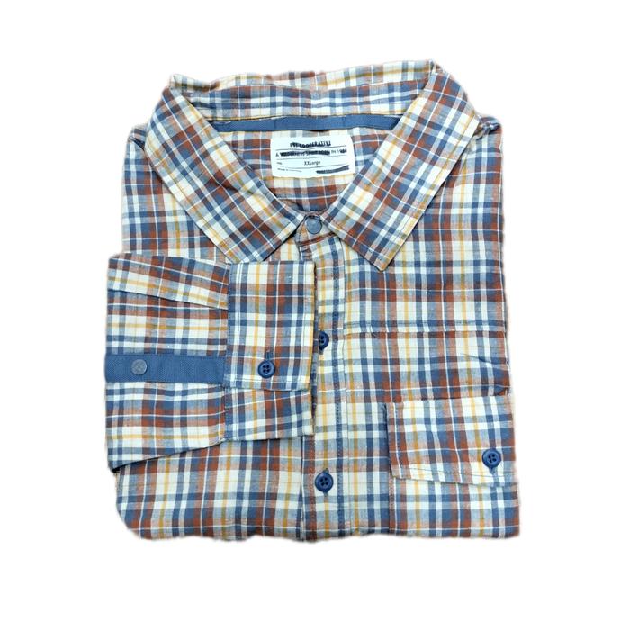 kemeja Rei Co-op Cotton Linen original size XXL
