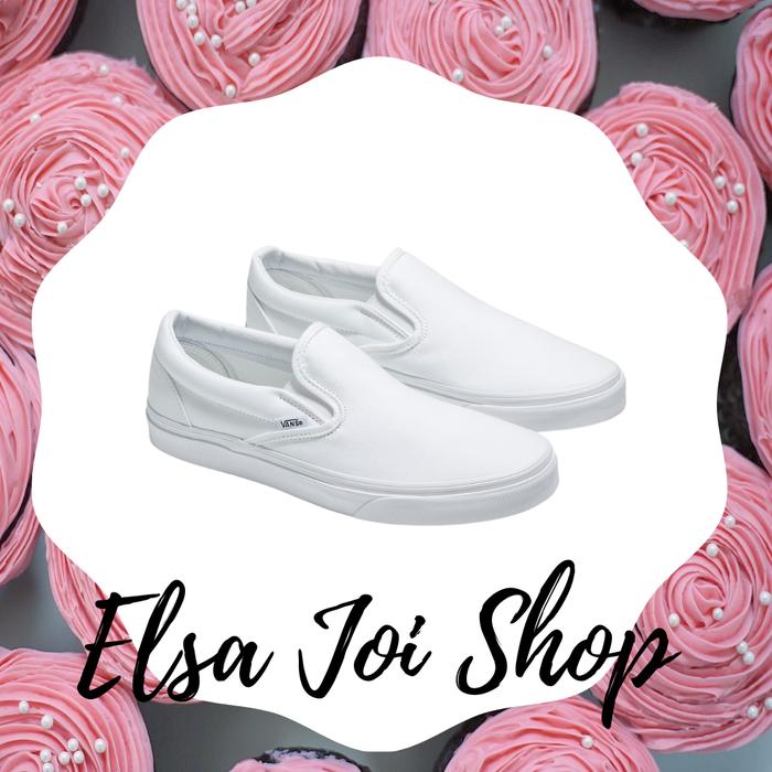 Vans Classic Slip On White ORIGINAL USA
