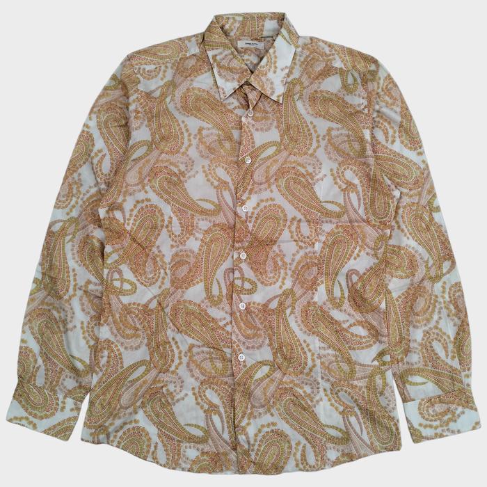 kemeja paisley bandana united arrows long shirt