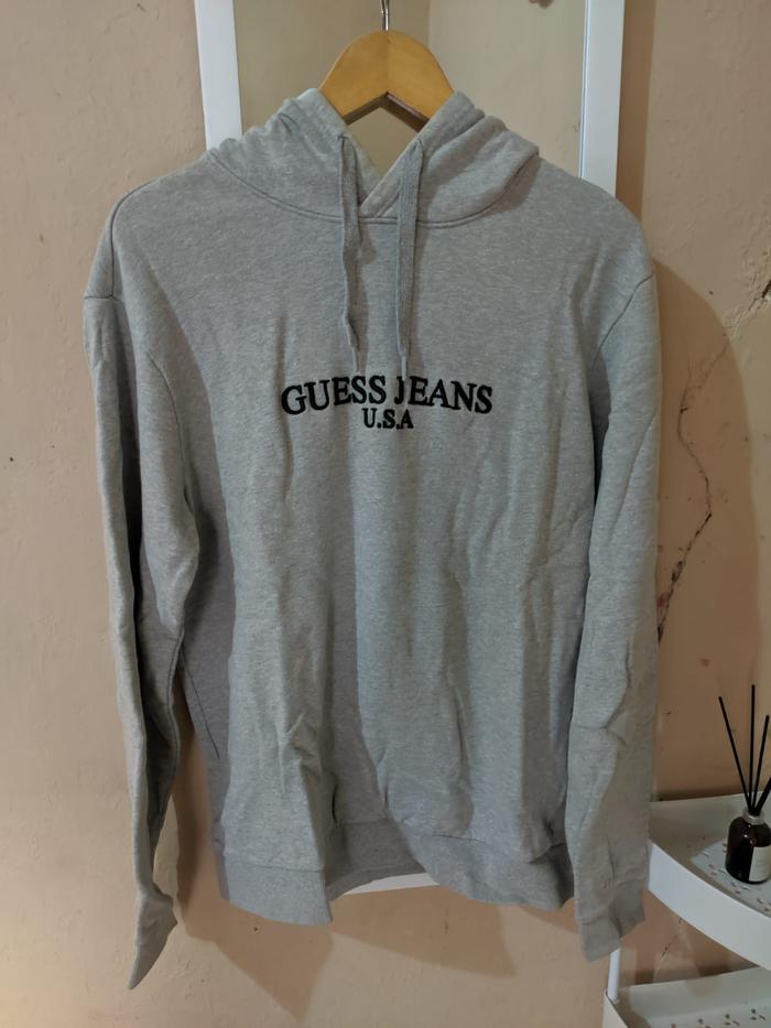 Hoodie Guess Jeans USA Grey