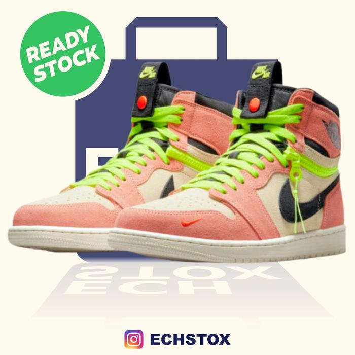 Jordan 1 High Switch Peach Brand New 100% Authentic CW6576-800