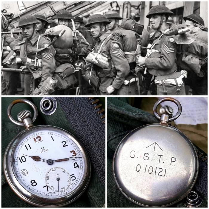 omega jam saku pocket watch perang WWII 1945  jadul lawas vintage