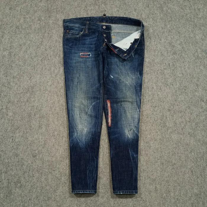 celana Slim Fit jeans panjang DSQUARED2 size 33 second S71LA0474