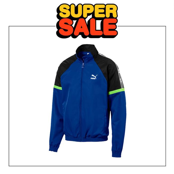PUMA XTG WOVEN JACKET- BLUE