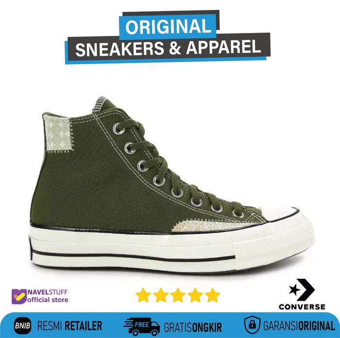 CONVERSE Chuck 70s Hi Trolled/Vitality Green Original Resmi (PT.MAP)