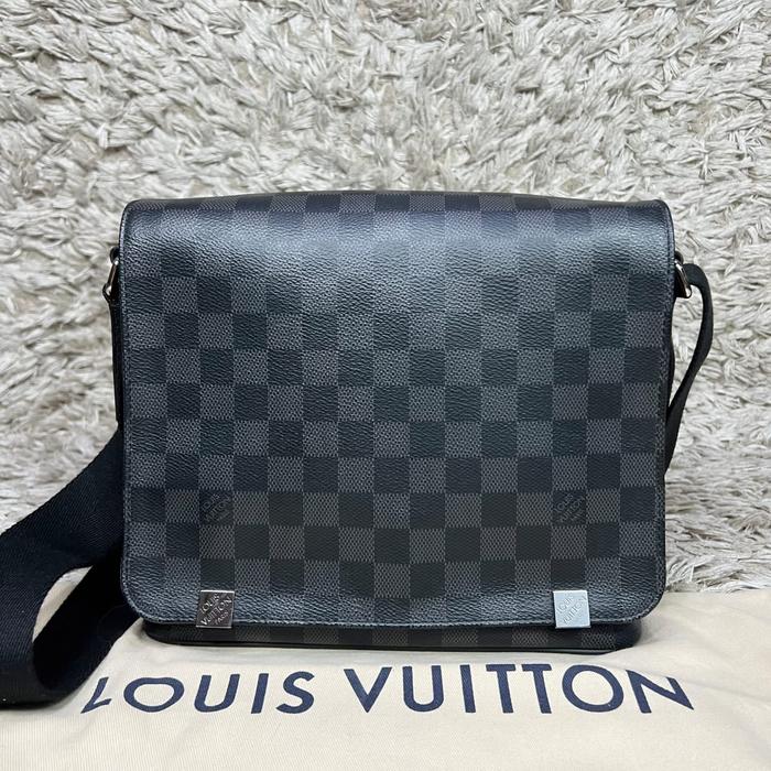 LOUIS VUITTON DAMIER MESSENGER BAG PM 100% AUTHENTIC GUARANTE