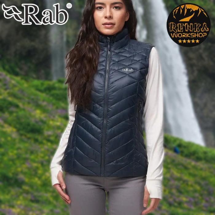 RAB Altus W Down Vest Jacket - Beluga