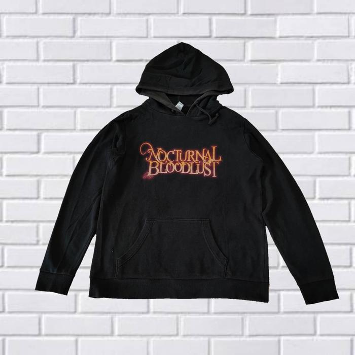 HOODIE BAND NOCTURNAL BLOODLUST (SECOND BRANDED) SIZE M, HD004