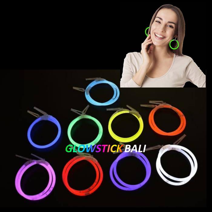 Glow Earring | Glow stick Earring | Anting Glow In the Dark | GLOWSTIC