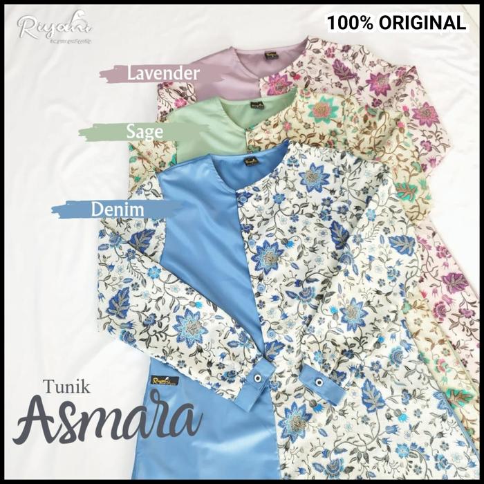 Tunik Batik Moderen Tunik Asmara Atasan Wanita Batik Kombi by Riyani