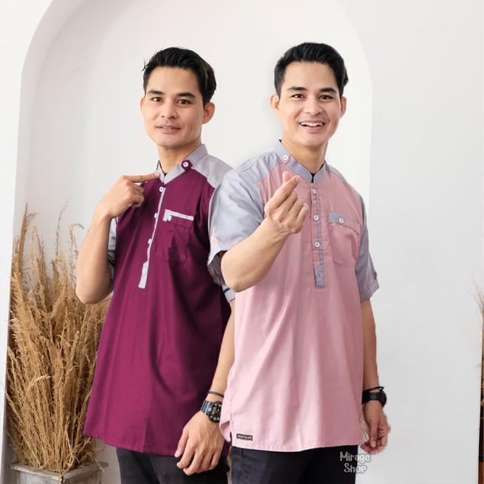 Baju koko pria casual muslim ORIGINAL KENZO