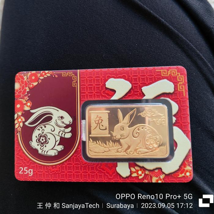 Logam Mulia press / Fine Gold 999.9