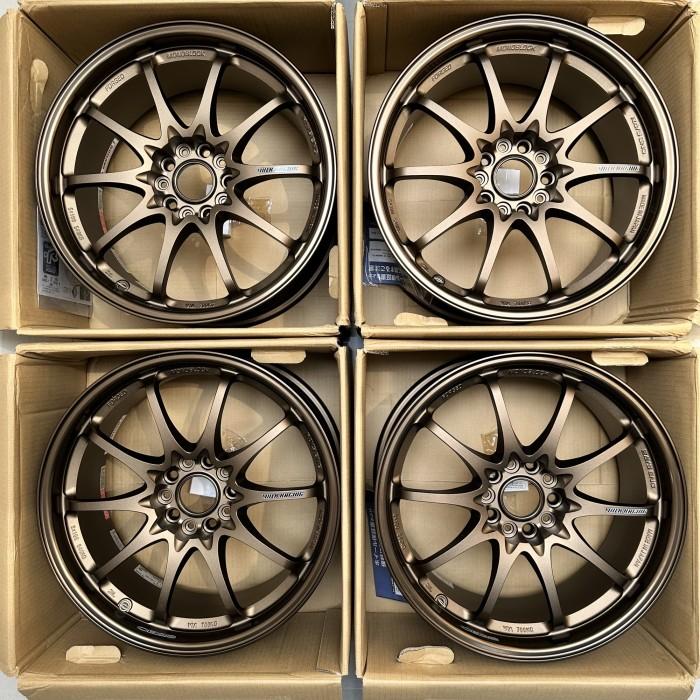 Brand New Volk Rays CE28 CE28N 10 spokes R17 L8,5/9,5 off 30/40 Bronze