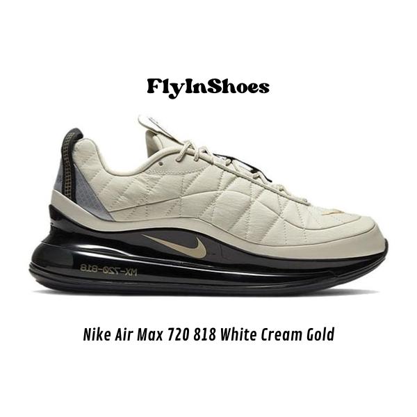 Nike Air Max 720 818 White Cream Gold BNIB Original