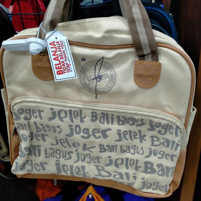 Tas Jinjing Joger Jelek Bali Bagus Kecil Asli Joger