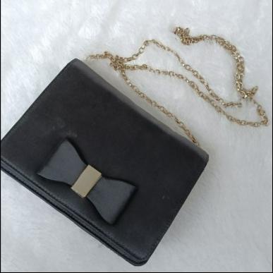 AuthTed Baker Sling Bang Tas Selempang Pita Sling Bag imut lucu Chic