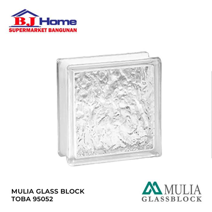Mulia Glass Block 20x20 Toba - Balok Kaca
