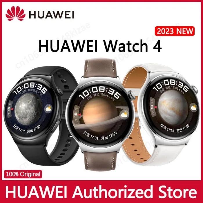 JAM TANGAN HIAWEI WATCH 4 eSIM OXYGEN BLOOD