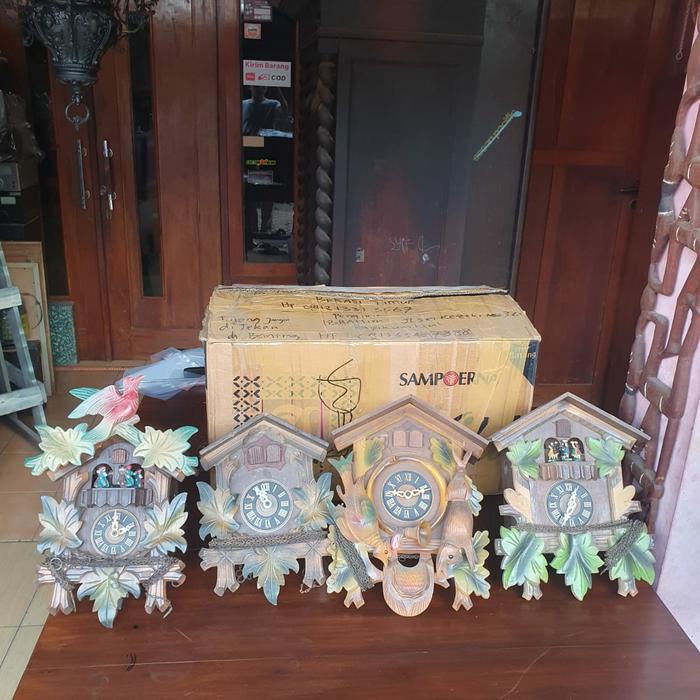 borongan jam kikuk melody dan dansa made in germany jumbo masih normal
