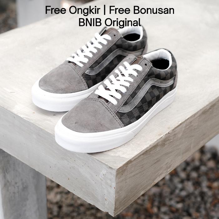 Vans Old Skool Pewter Checkerboard Original