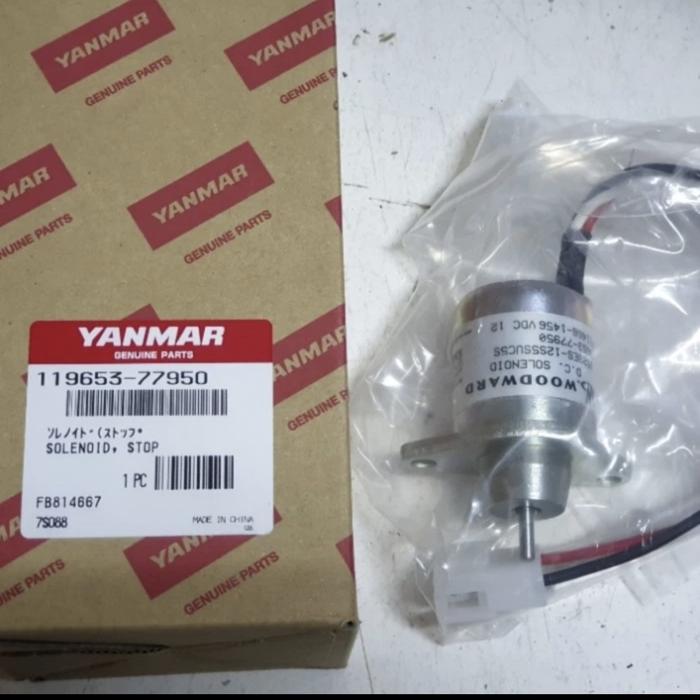 Solenoid Yanmar Genuine 119653-77950