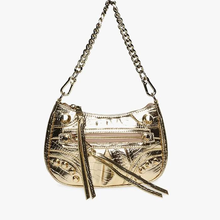 Steve Madden BVILMA SVMBVILMA15 Original Women's Shoulder Bags - Gold