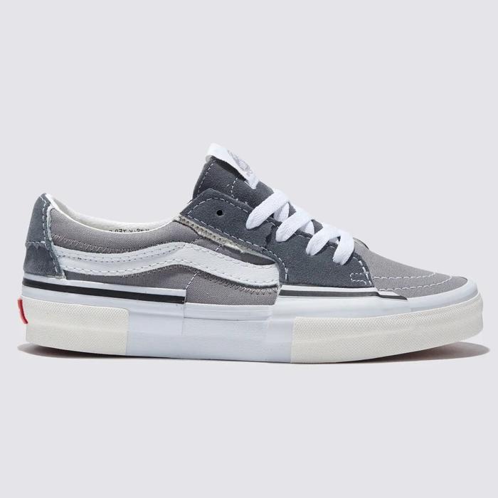 Vans Sk8 Low Reconstruct White Grey ORIGINAL RESMI