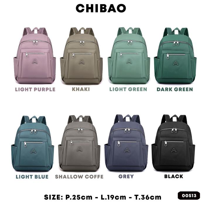 TAS RANSEL WANITA TAS CHIBAO 00513 TAS CHIBAO TAS RANSEL CHIBAO KANVAS