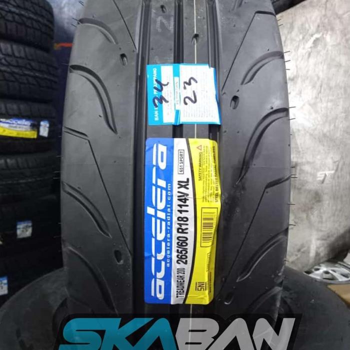 Ban Accelera Semi Slick Utk Pajero Fortuner